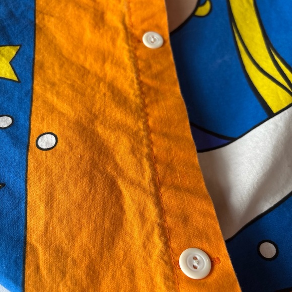 Vintage 1998 anime Sailor Moon Orange duvet Blanket or large pillow case(?) rare - Picture 7 of 16